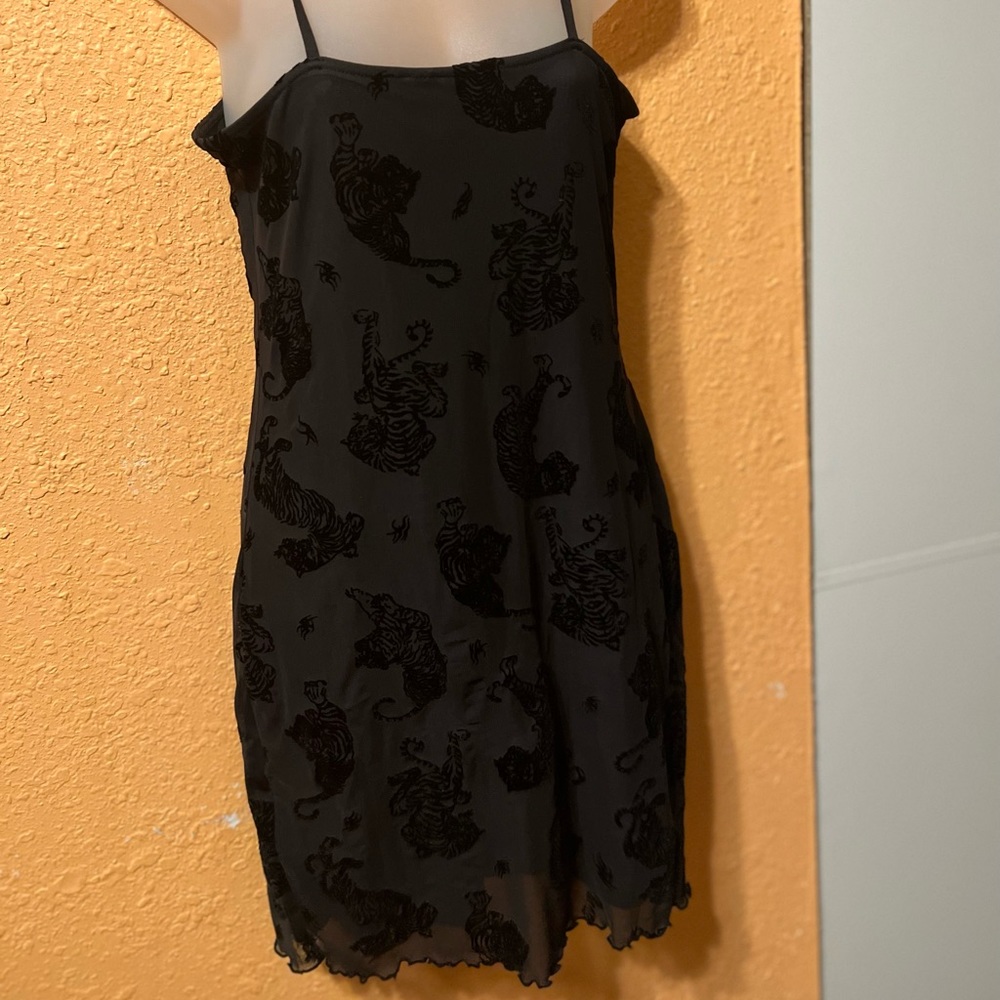 tiger body con dress
